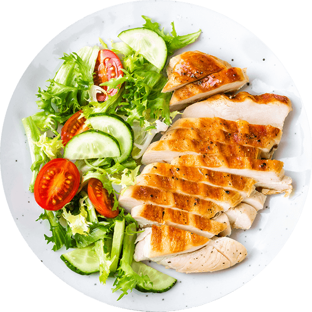 Diverse range of dishes from The Daddy Chef’s catering menu